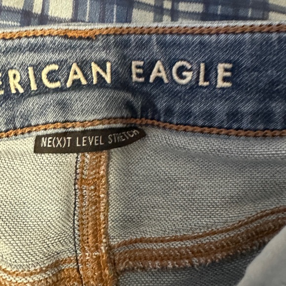 American Eagle Next Level Stretch Skinny Jeans Distressed 4 - Picture 4 of 6